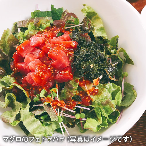 マグロのフェトㇷ゚パㇷ゚